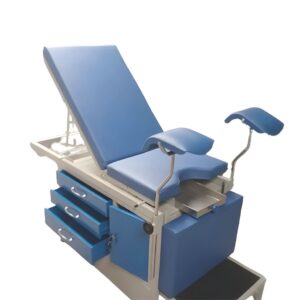 Sillón ginecológico con respaldo multiposiciones